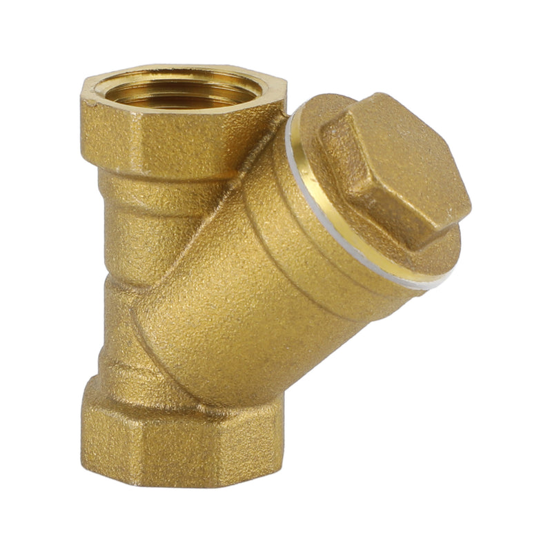 1/2" Npt Messing Y Sieb Für Feueralarm Linien Und Sanitär