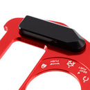 Tapa del interruptor de encendido de aluminio rojo para Honda ADV 160 (años de modelo 2022-2024)