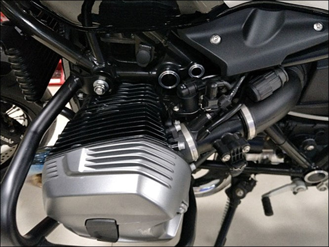 13x CNC ALUMINIUM SIDEKAMME DEKSEL KAPPER SORT Passer til BMW R NineT 2014-2016