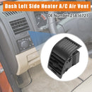 Rejilla de ventilación de calefacción/aire acondicionado en el lado izquierdo del tablero, adecuada para Hummer H3 H3T 2006-2010