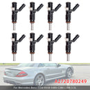 8 kpl ruiskutussuutin Mercedes-Benz E350 R350 S400 C280 C300 3,5L A2720780249