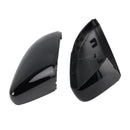 2009-2017 VW Polo MK5 Side Mirror Covers Rearview Housing Black