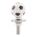 M6 Kunststoff Custom Head Fußball Nummernschild Rahmen Schrauben Bolzen Hardware X4