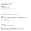 Sumuvalon suojus kehys Säleikkö Asenna AUDI A3 S-LINE 2017-2019 8V