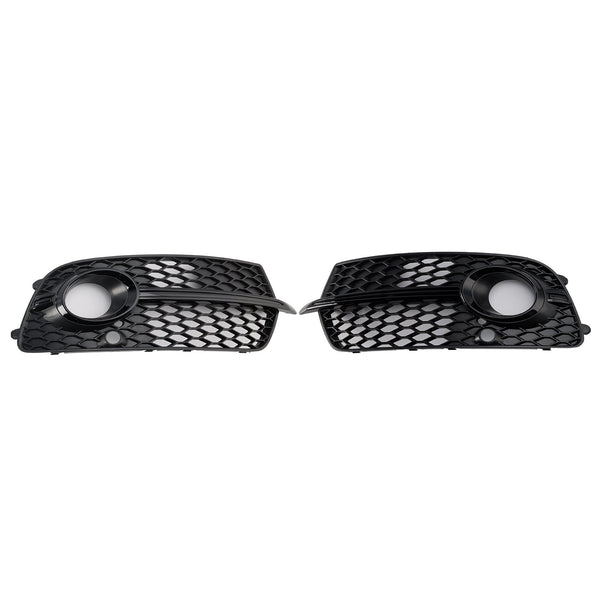 Přední základna mlhová mřížka Light Grill Fit Audi Q5 S-line SQ5 2013-2017 Černá