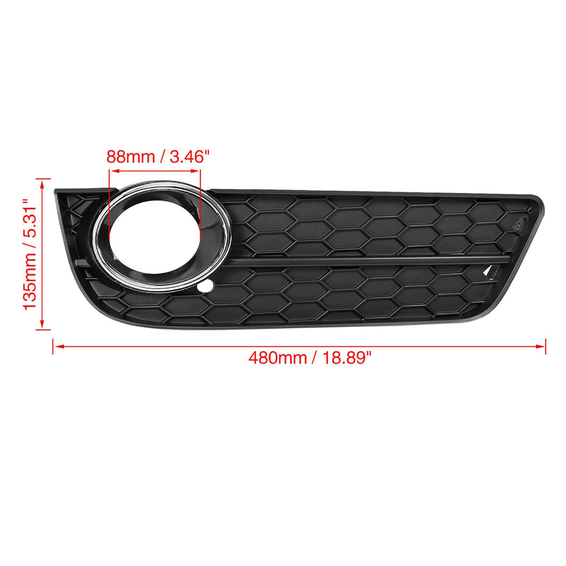 2008-2011 Audi A5 Auto Oikea sivuvalojen säleikkö 8T0 807 682