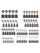 60Pcs 10 Größen Elektromotor Kohlebürsten Ersatz für Power Tool