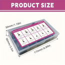 40Pcs Elektromotor Kohlebürsten 10 Größen Ersatz Reparatur Power Tool Teil