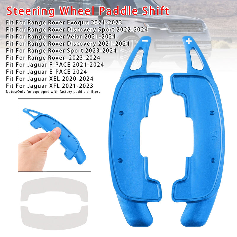 Steering Wheel Paddle Shifter Extension Fit For Range Rover Jaguar Aluminium