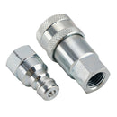 1/4" NPT ISO 7241-A Quick Disconnect Hydraulic Couplings / Couplers