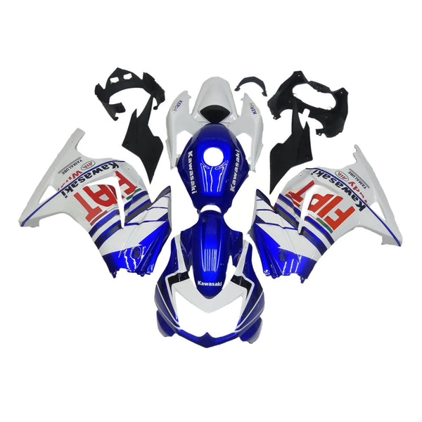 2008-2012 Kawasaki EX250 Ninja250R Injection Fairing Kit Body laget av plast