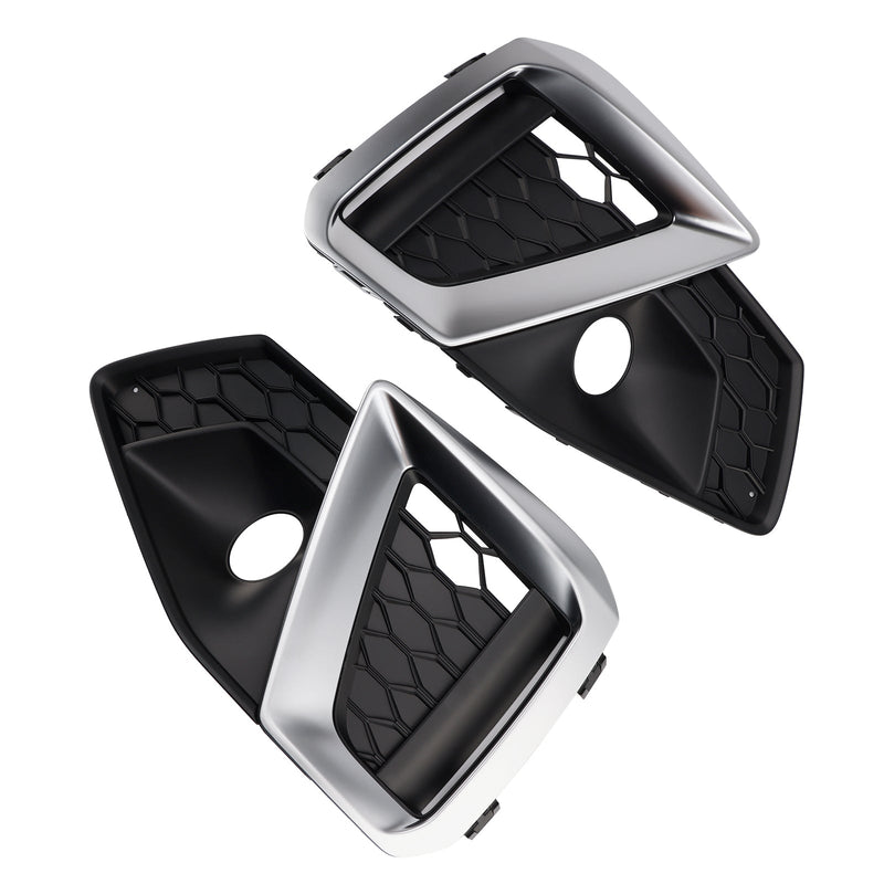 2020–2024 Audi A4 B9.5 S-Line Silber Frontstoßstange untere Nebel Kühlergrillabdeckung