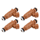 4 stycken bränsleinsprutare för Kia Spectra Sephia 98-04 L4 1.8L 0K2A513250 9260930008