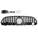 2022-2023 Mercedes Benz W206 W/Camera GT-R Style Front Bumper Grille Grill