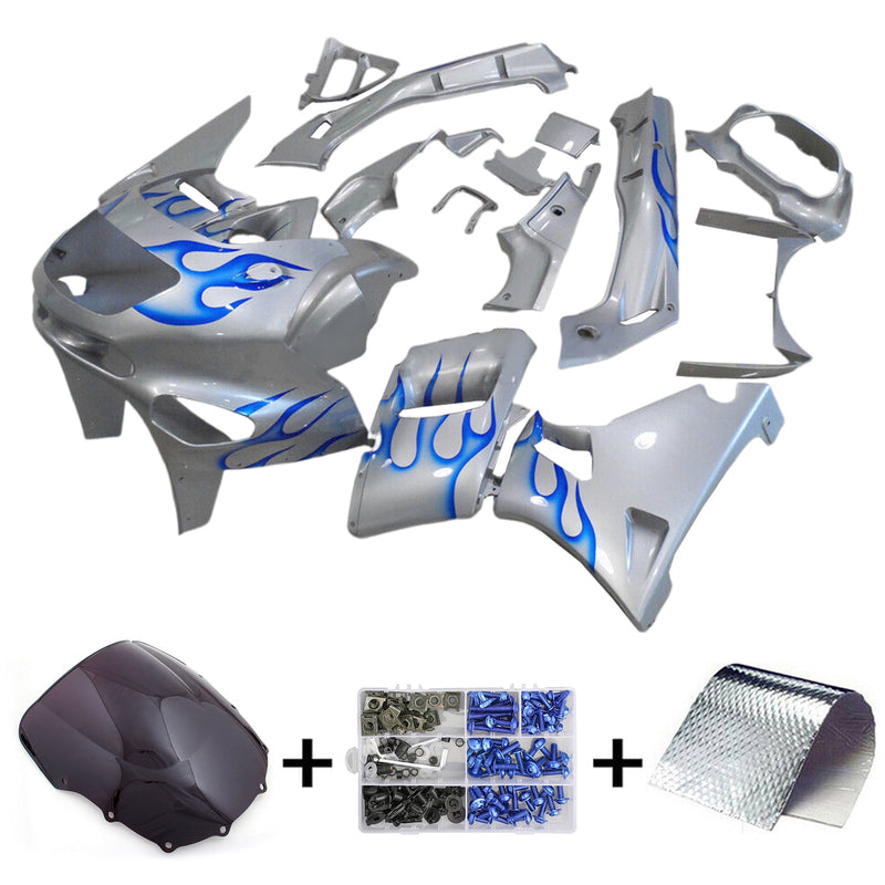 1993-2007 Kawasaki ZZR400 1998-2003 ZZR600 Injection Fairing Kit Body Plastic ABS