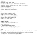 Kühlerlüfter-Steuermodul für Toyota Corolla C-HR Matrix 09-19 8925712010