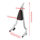 Cover Driver Sissybar ryggstøtte for Road King Street Glide Road Glide 1997-2008