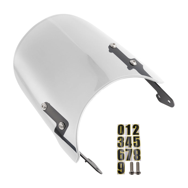 Windschutzscheibe Windschutz fit für YAMAHA XSR 155 2020-2023 XSR 125 2024-2025