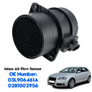 Mass Air Flow Sensor 03L906461A 0281002956 For VW AUDI SEAT SKODA 2.0 TDI