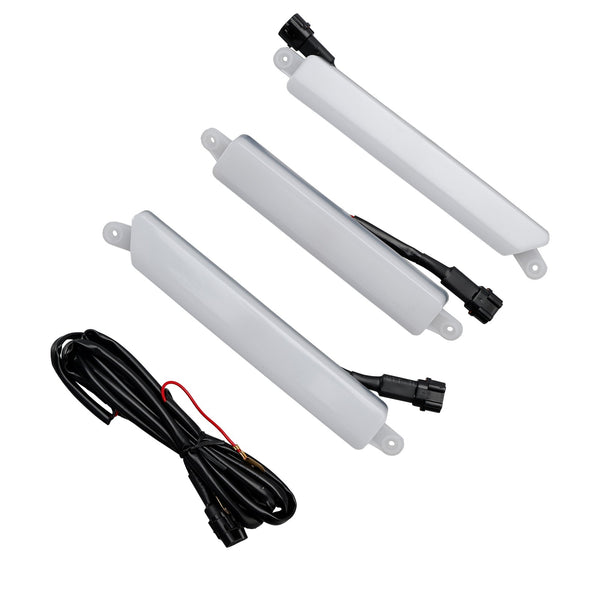 2019-2023 Ford Ranger Limited tai XL/XLT-mallin etupuskuritangon säleikkö valkoisella LED-valolla