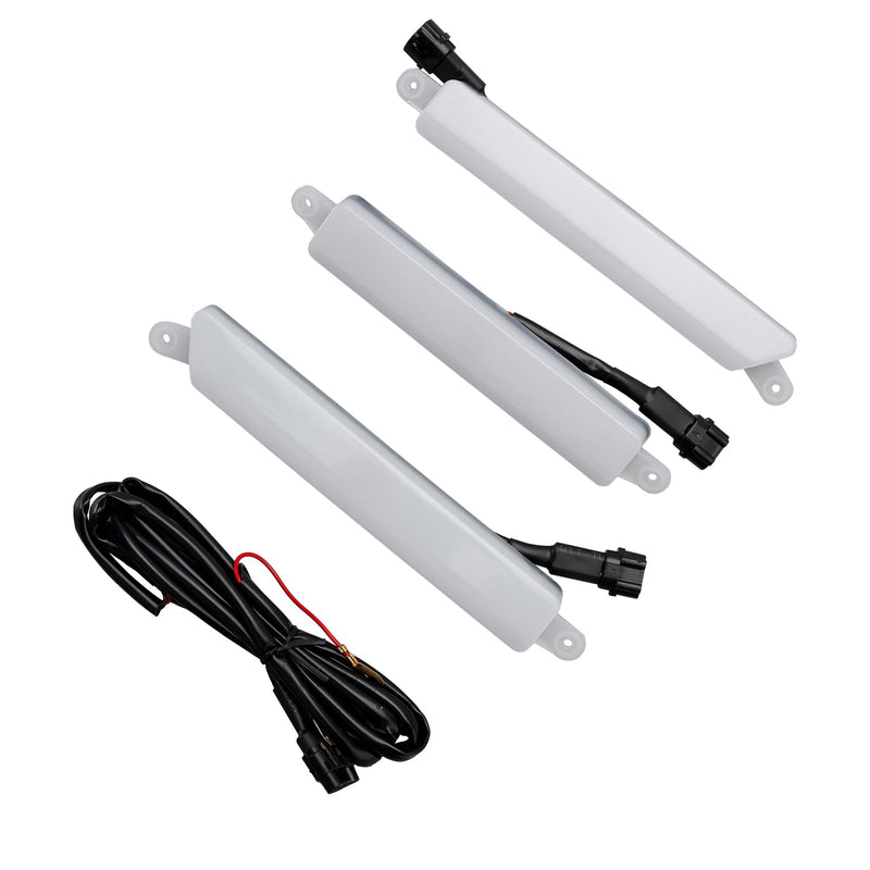 2019-2023 Ford Ranger T8 Ranger Style Raptor přední mřížka Gril bílé LED světlo