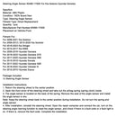 Steering Angle Sensor 93480-1Y000 For Kia Sedona For Hyundai Genesis