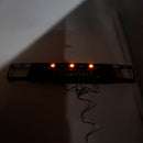 Toyota 4Runner (Baujahre 1992–1995) mit LED-Frontstoßstangengrill in Mattschwarz