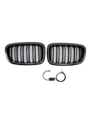 2012-2014 BMW 1er F20 F21 2-teiliger Frontstoßstangen-Nierengrill 551137239021