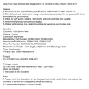 2008-2017 DODGE CHALLENGER 2-teiliges Dichtungsprofil für Fenstergürtel vorn