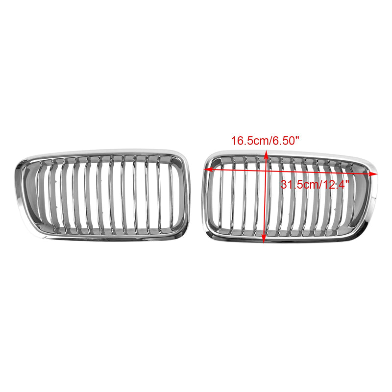 1994-2001 BMW 7-serie E38 Chrome nyregitter foran 2 stk