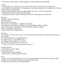 2007-2011 LEXUS LS460/LS460L V8 4.6L Getriebesteuergerät TL-80SN AA80E 24269992