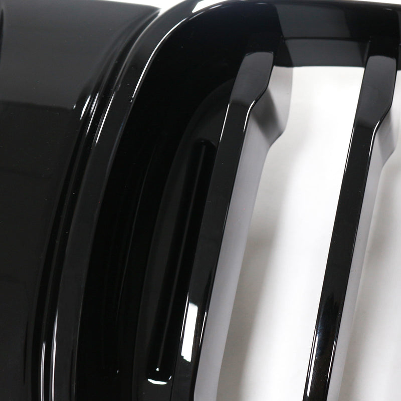 Kiiltävä musta etu munuaisen mesh grilli ritilä FIT BMW X4 G02 X3 G08 2018-2021