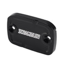 Schwarze Bremskupplungsflüssigkeitsbehälterkappen für Ducati DesertX Scrambler 800 1100 2015+