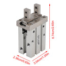 MHZ2-16D Pneumatischer Parallel-Luftgreiferzylinder SMC Typ Bohrung 16mm