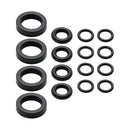 Sada 4ks O-kroužků těsnění vstřikovače paliva vhodná pro Honda Accord CRX Civic DelSol Prelude