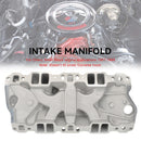 Indsugningsmanifold med dobbelt plan passer til Chevy Small Block 305, 327, 350, 400 1957-1986 High Rise