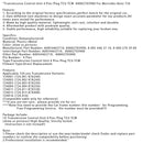 Mercedes Benz 724 Getriebesteuergerät 4 Pins Stecker TCU TCM A0002703900