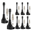 8-teiliges Zündspulen- und Zündkerzen-Set UF650 für Infiniti QX80 5.6L V8 2014-2019