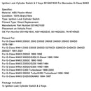 Zündschloss Zylinder Schalter &amp; 2 Schlüssel 0014621630 Für Mercedes G-Klasse W463