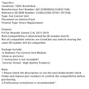 2015–2019 Hyundai Sonata 2.4L Kühlerlüfter-Steuermodul AA1229900050