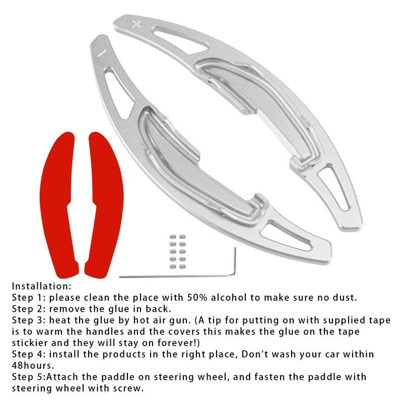 Lenkrad Paddle Shifter Erweiterung Für BMW M3 M4 X5M X6M Aluminium