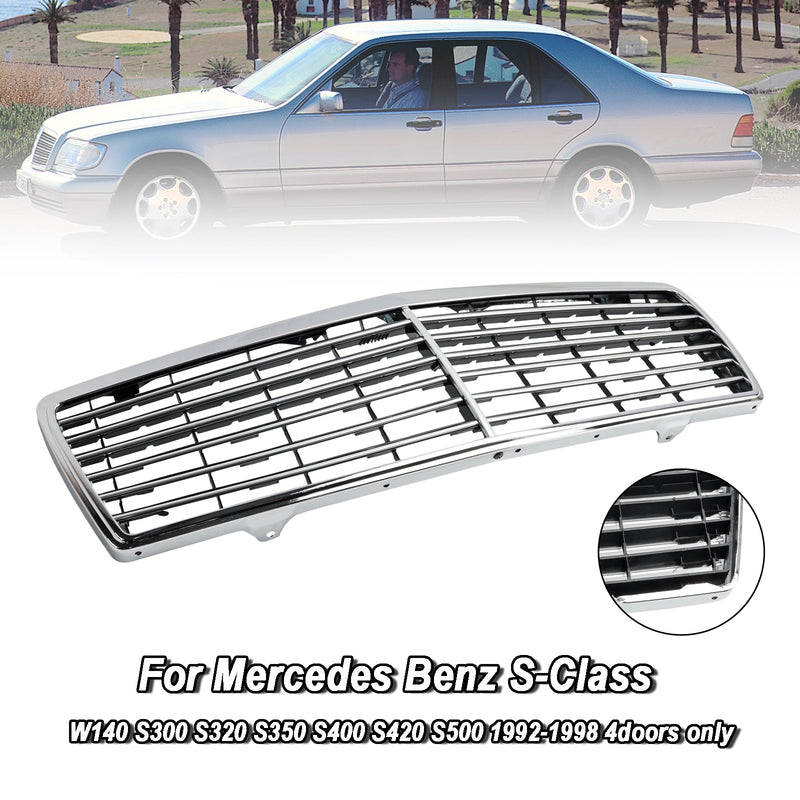 1992-1998 Mercedes Benz S-Klasse W140 Chrom-Frontstoßstangengrill