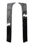 2013–2017 VW Golf 7 Variant Wagon schwarz glänzend Paar Heckscheibe Seitenflügel Spoiler