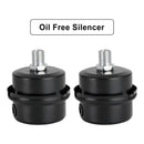 1/4" 13MM závitový kompresor tlumič sacího filtru černý kov