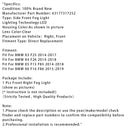 1 Stück LED Nebelscheinwerfer vorne rechts für BMW X3 F25 X4 F26 X5 F15 X6 F16 63177317252