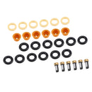 Audi 80 90 100 A4 A6 A8 2.4 2.6 2.8 6PCS Kraftstoffinjektor O-Ring Filterdichtung