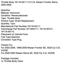 Drosselklappengehäuse 16118-4S111 Passend für Nissan Frontier Xterra 3.3L 2000-2004