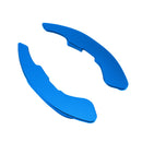 Steering wheel shift paddles for Mazda 6 Atenza 2009-15, aluminum blue