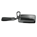 Schwarze Autoschlüsselhülle aus Aluminiumlegierung mit TPU-Technologie und Schnalle für Mazda CX-4 und CX-5