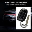 2021-2022 Hyundai Elantra Smart Remote Key 95440-AA000 MBEC5FOB2004